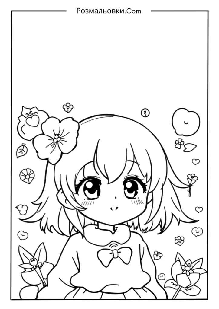 Анімe Розмальовки Для Дівчаток 10 Років