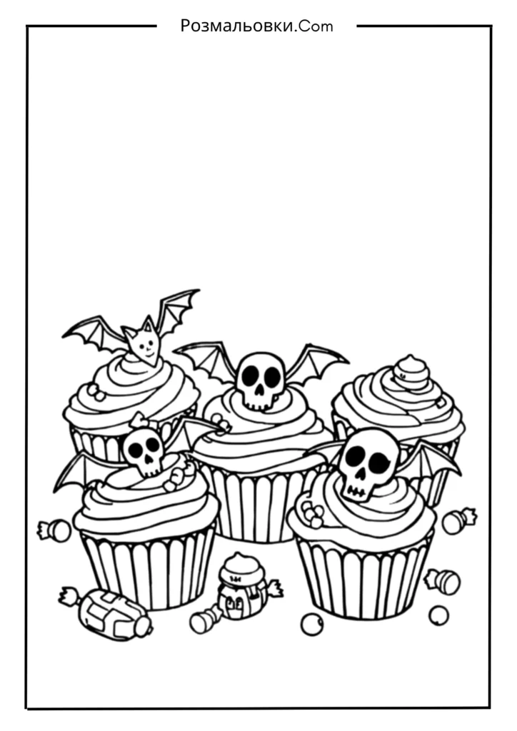 Хелловінські кекси