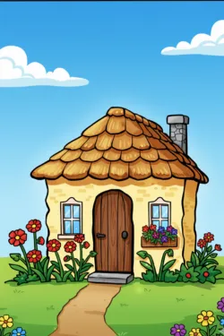 Розмальовка будинок