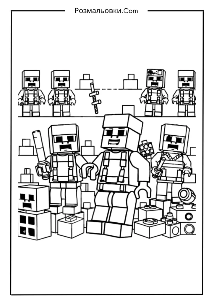 Lego Майнкрафт