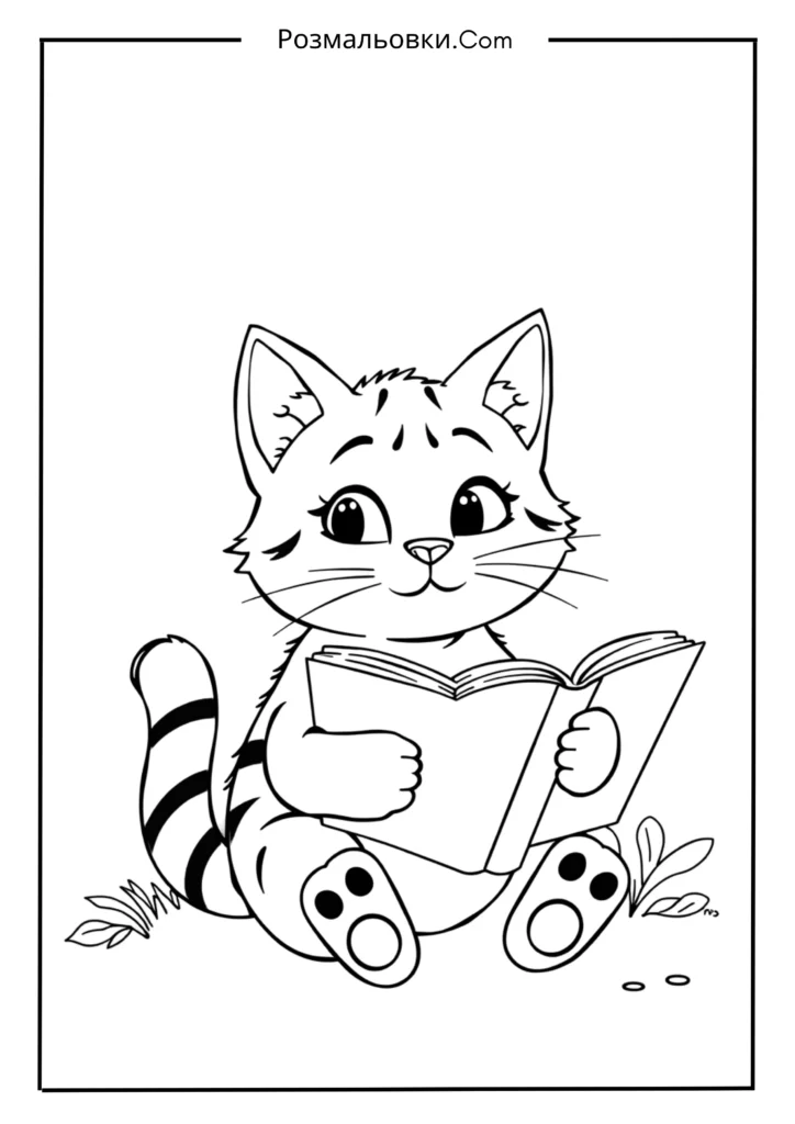 Пушин читає книжку