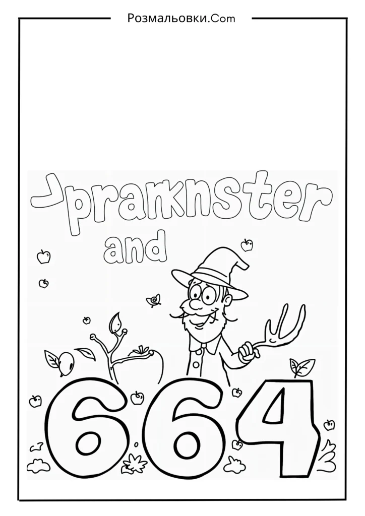Пустунчик розмальовки – найкращі дитячі матеріали для розвитку творчості 18 Пустунчик і цифри