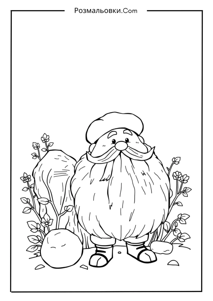 Розмальовки Пушин роздрукувати для малюків