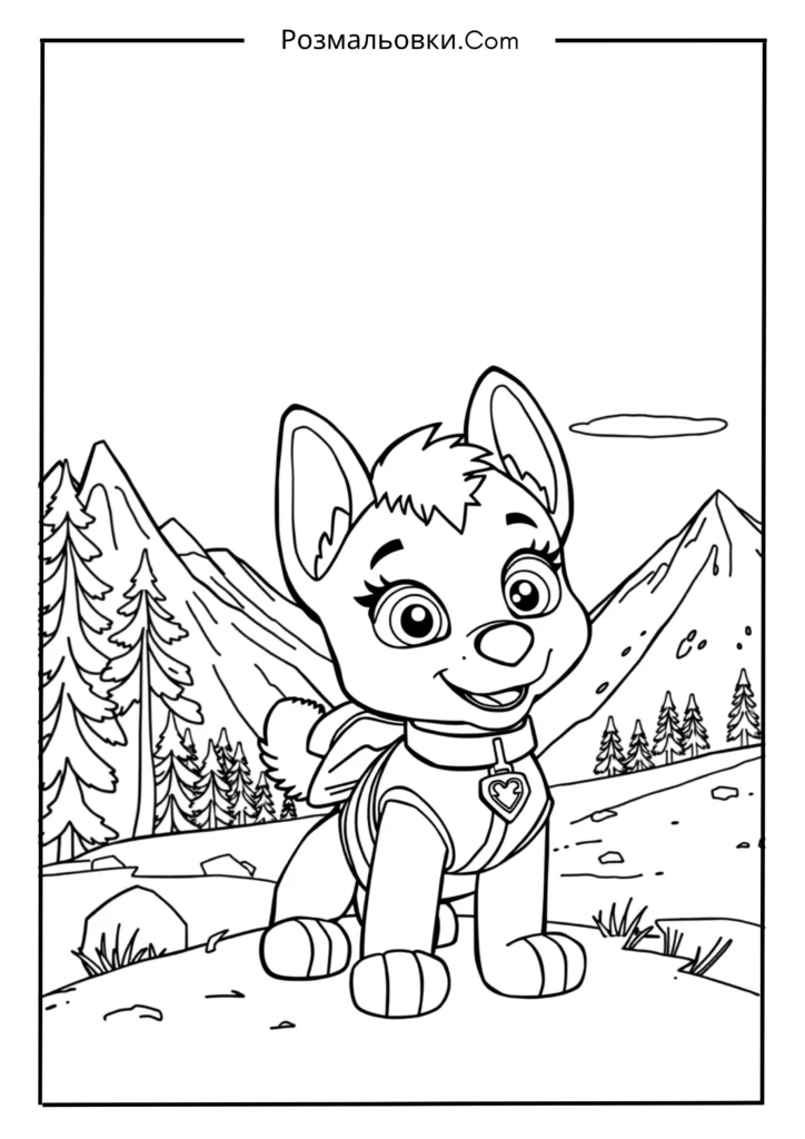  Скай у горах