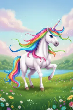 Розмальовка Єдиноріг