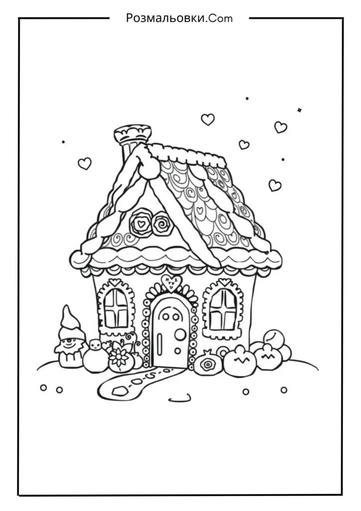 Казковий будинок пряничка