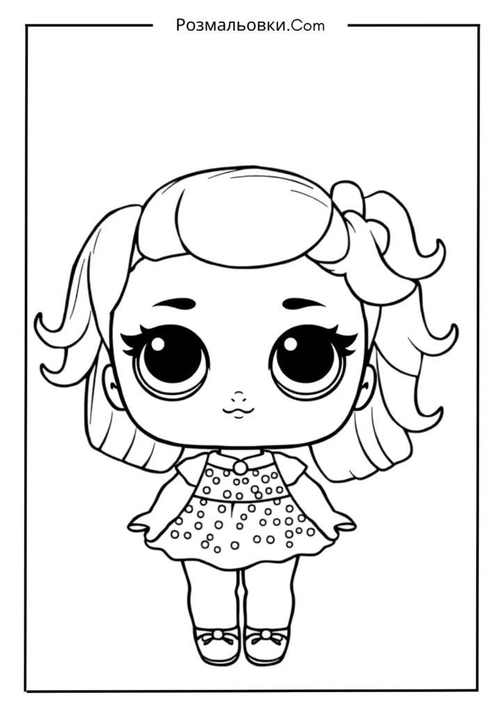 20+ Розмальовки ЛОЛ — Весела Творчість для Дітей 2 Класична розмальовка ЛОЛ