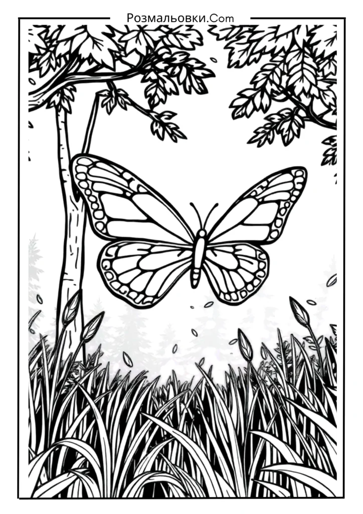 Лісовий метелик