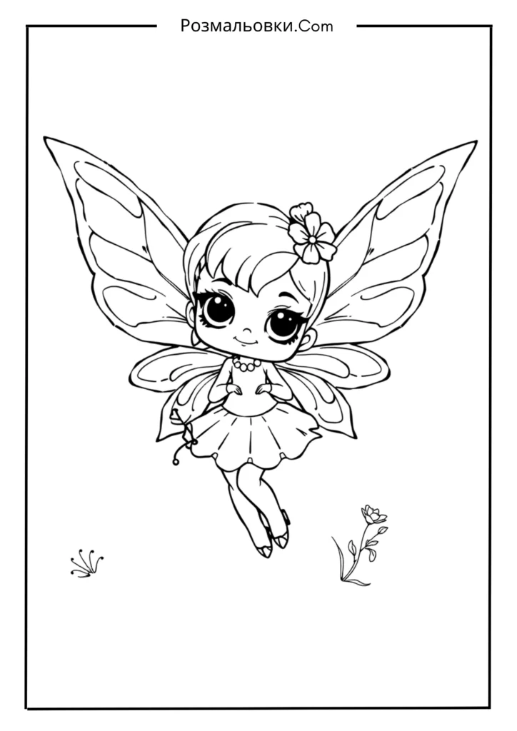 20+ Розмальовки ЛОЛ — Весела Творчість для Дітей 6 ЛОЛ Фея