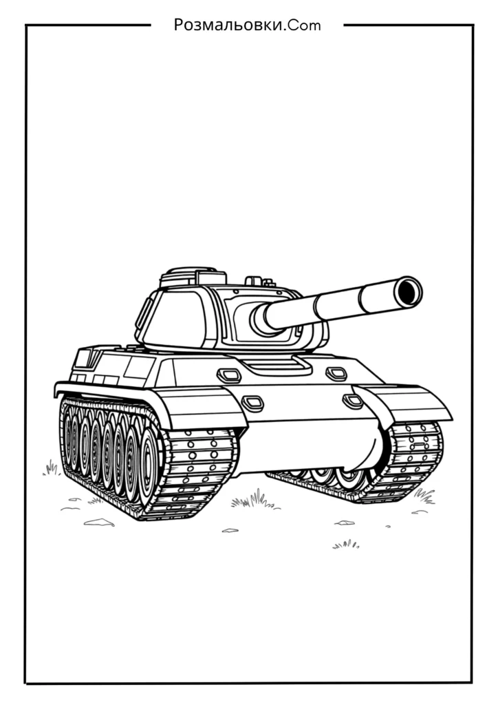 Розмальовки Танки – Найкращі Ідеї для Хлопчиків, Які Люблять Техніку 9 Майбутні Танки