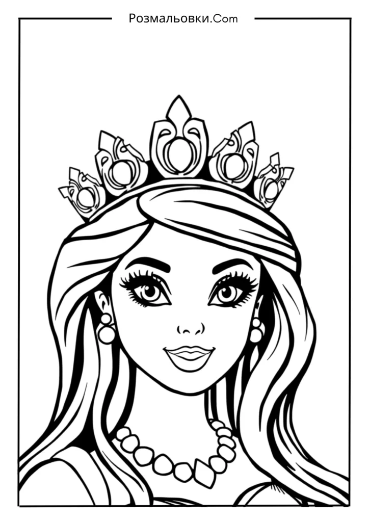 Принцеса Барбі в короні