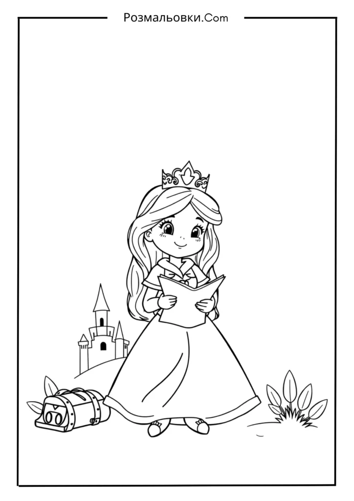 Принцеса-мандрівниця з мапою