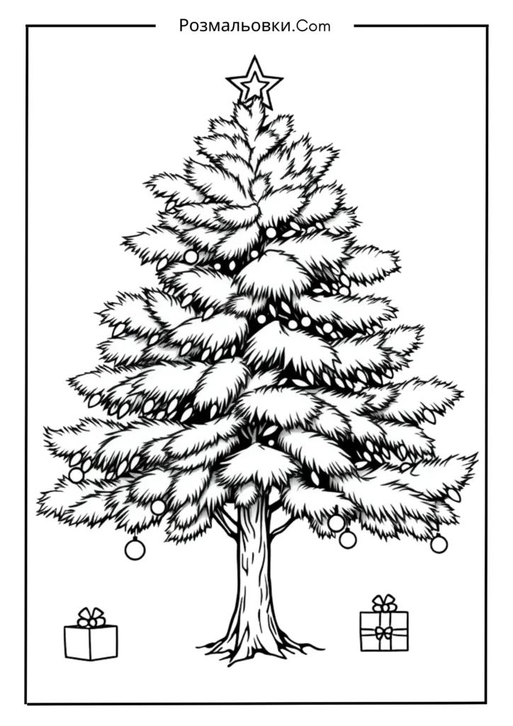 Пухнаста ялинка