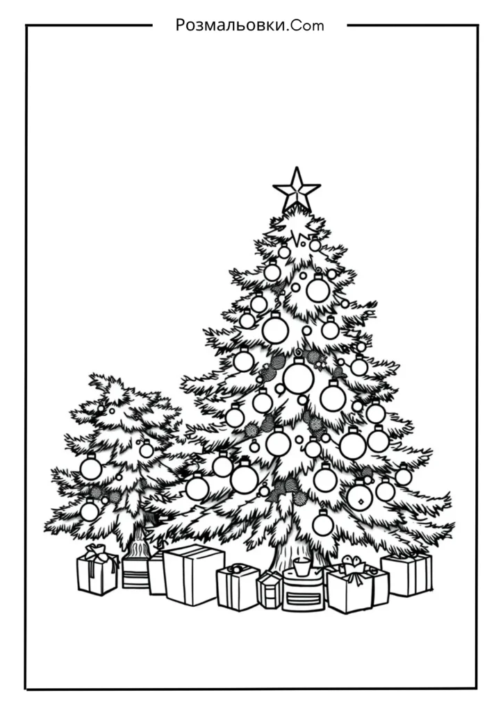 Ялинка в казковому стилі