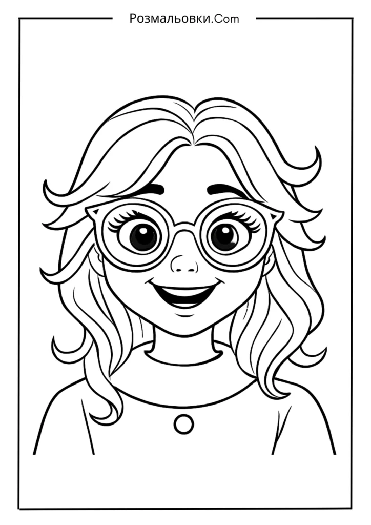 Луна Лавґуд у окулярах