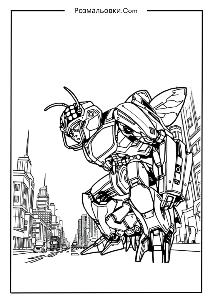 Бамблбі захищає місто