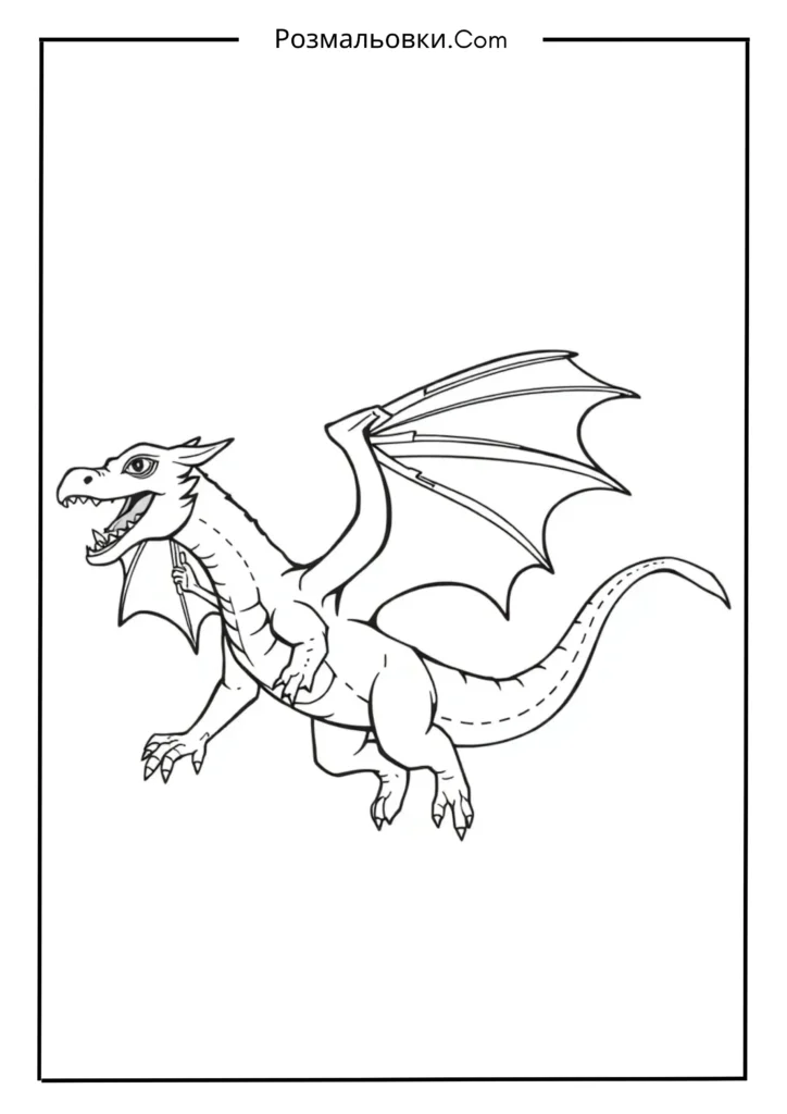 Розмальовки покемони: 19+ яскравих ідей для фанатів Pokémon 3 Чарізард у польоті