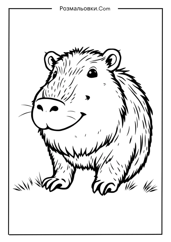 Капібара, що усміхається