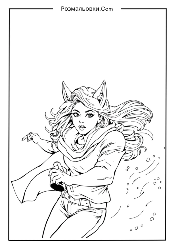 Клодін Вульф у русі