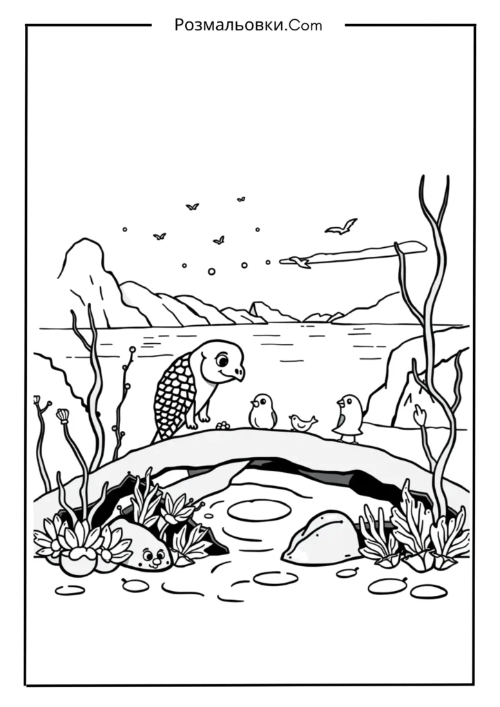 Лагуна Блю з друзями