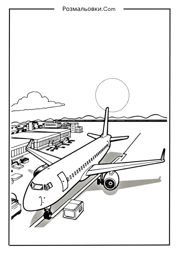 Літак у аеропорту