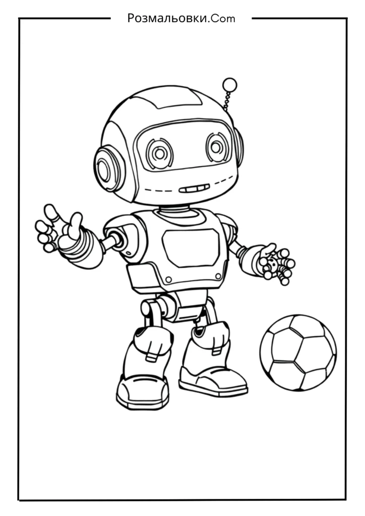 Маленький робот-друг