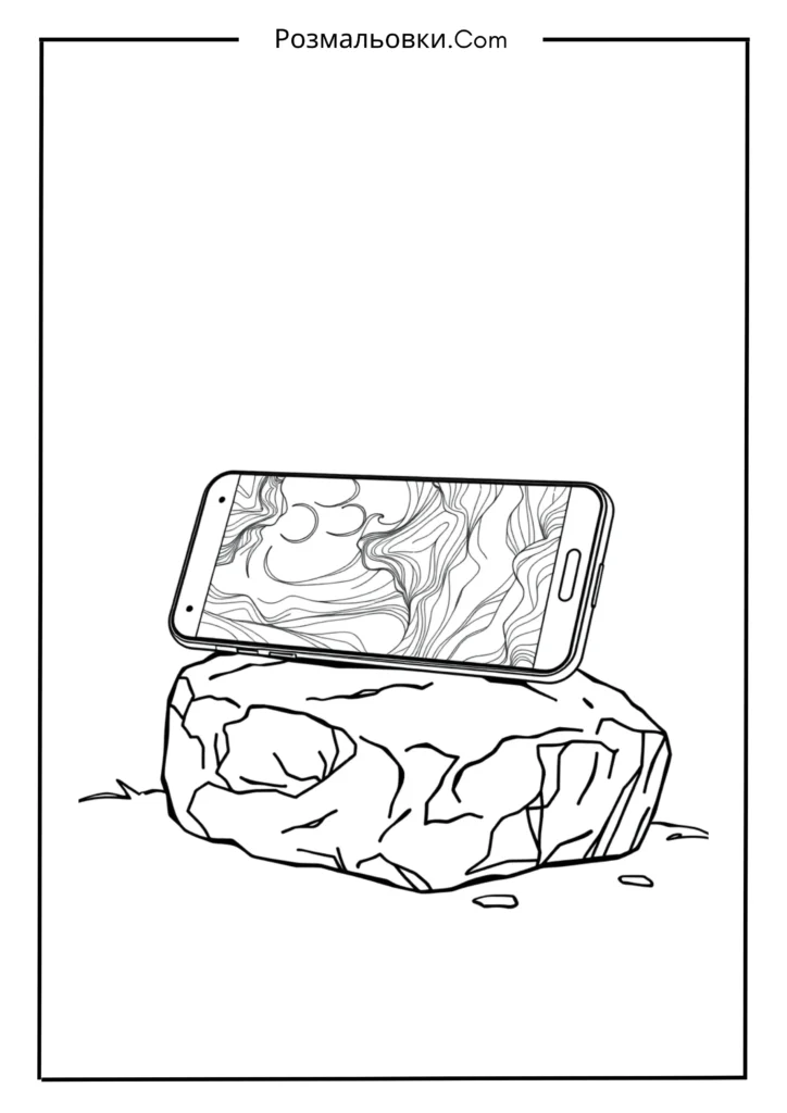 Розмальовка телефон – 9+ креативних ідей для дітей 11 Мій власний дизайн телефону