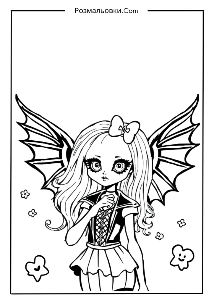 Monster High у стилі аніме