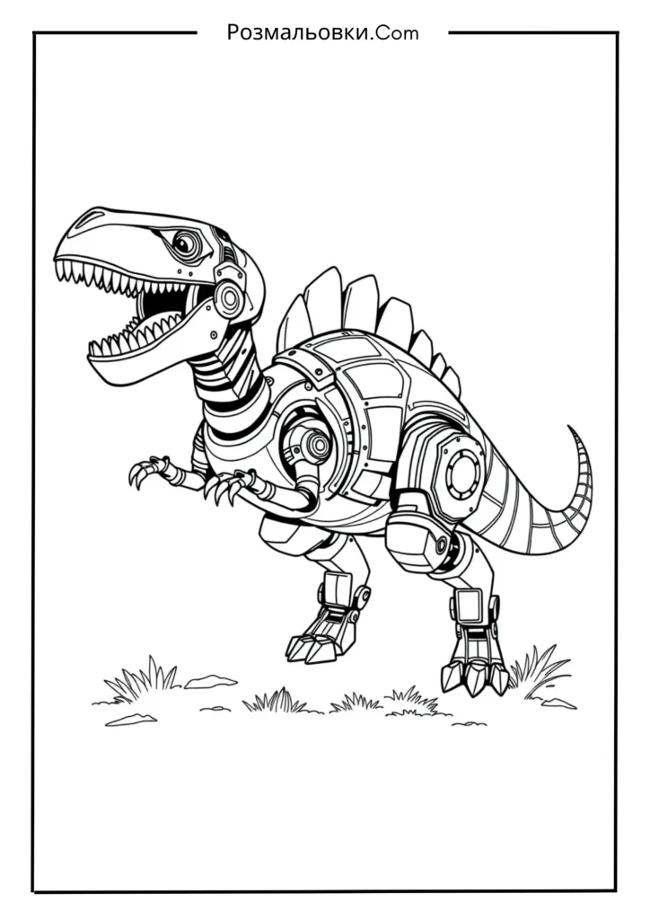 Робот-динозавр