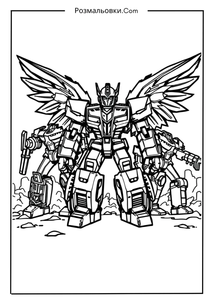 Трансформер з крилами