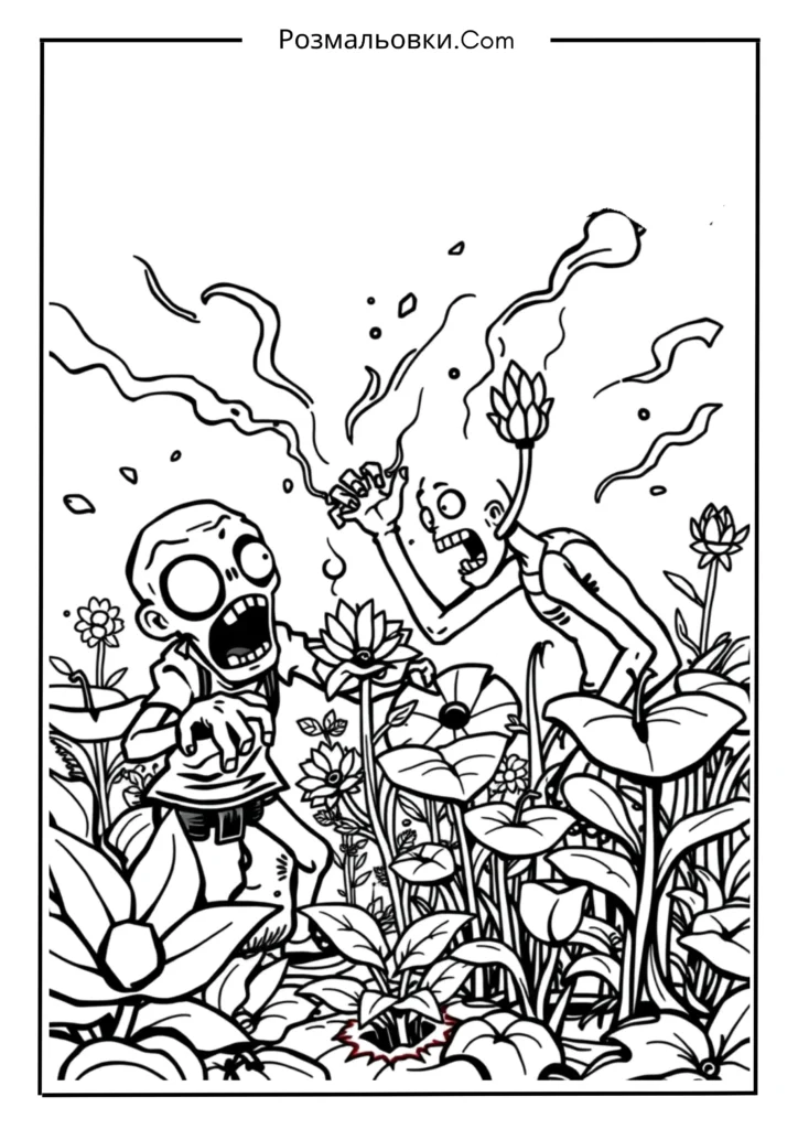 Бій зомбі проти рослин