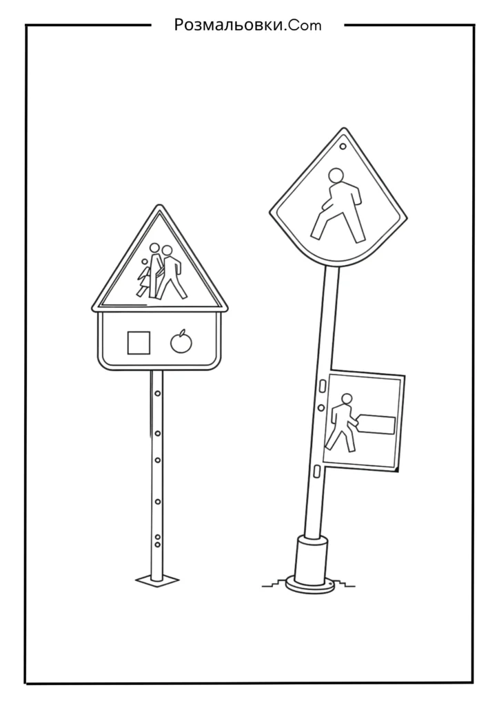 Дорожні знаки для пішоходів