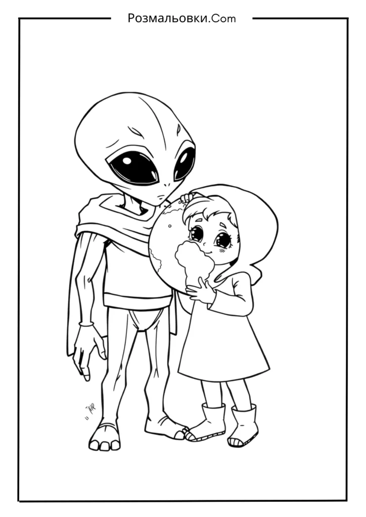 Інопланетянин і земна дитина