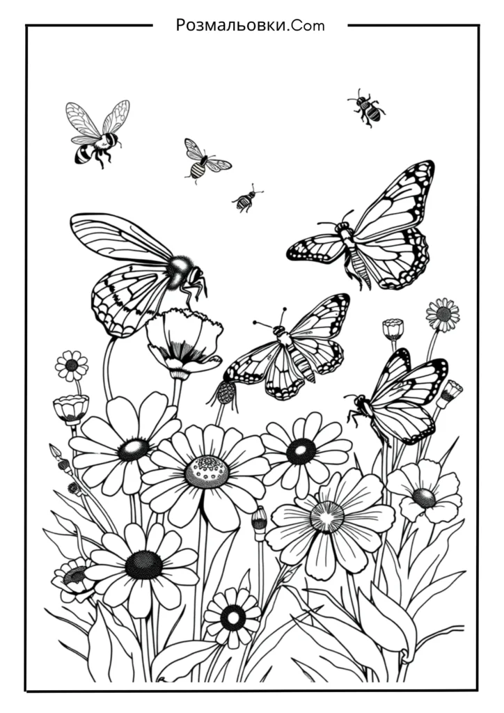 Комахи в саду