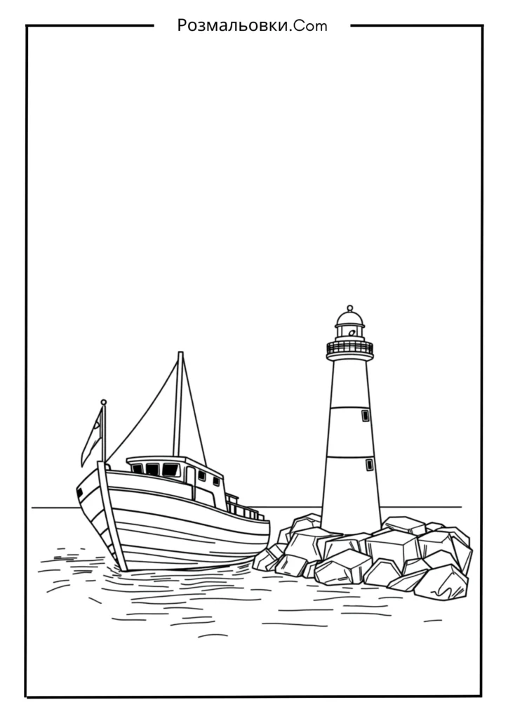 Корабель і маяк