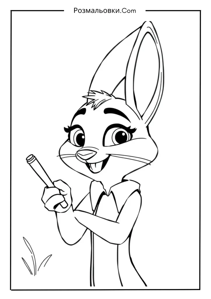 Джуді на тренуванні