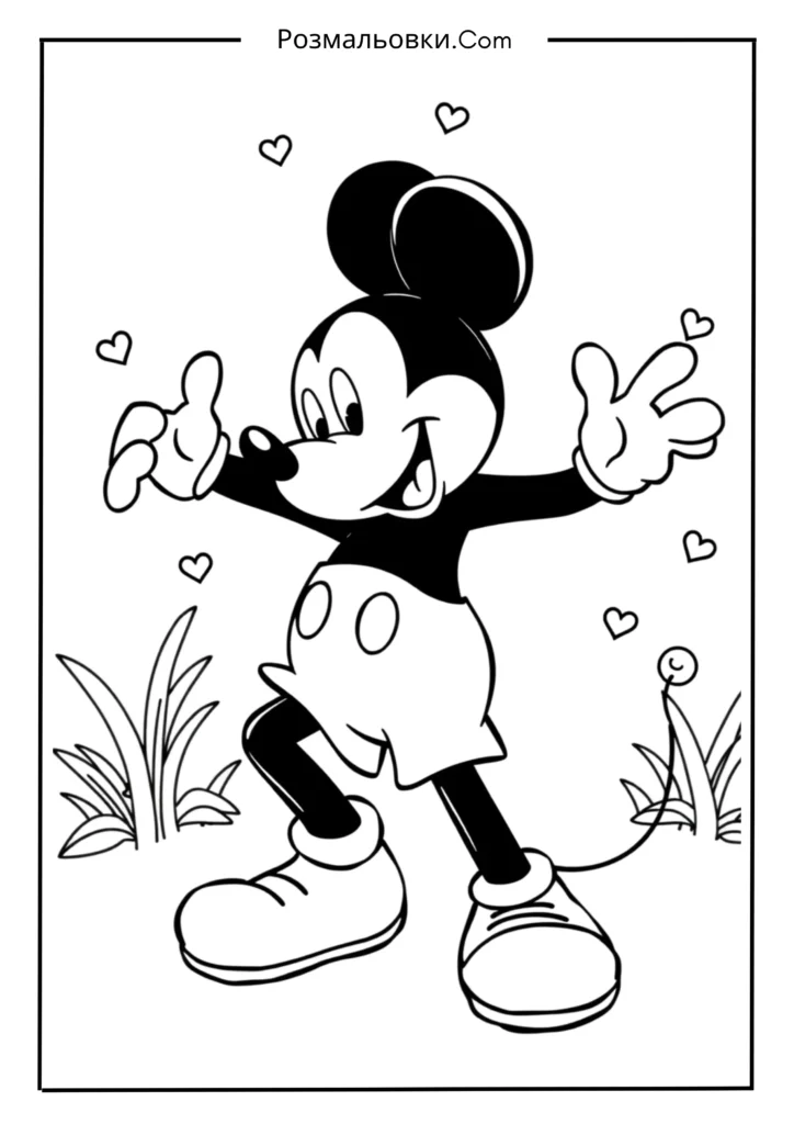 Міккі Маус танцює