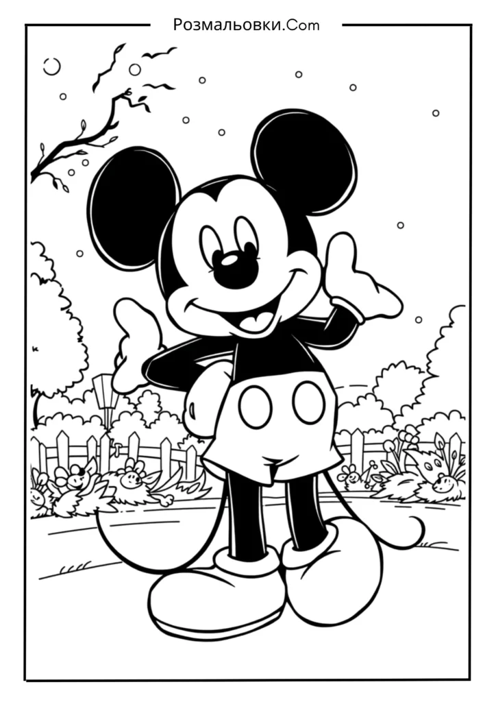 Міккі Маус у парку