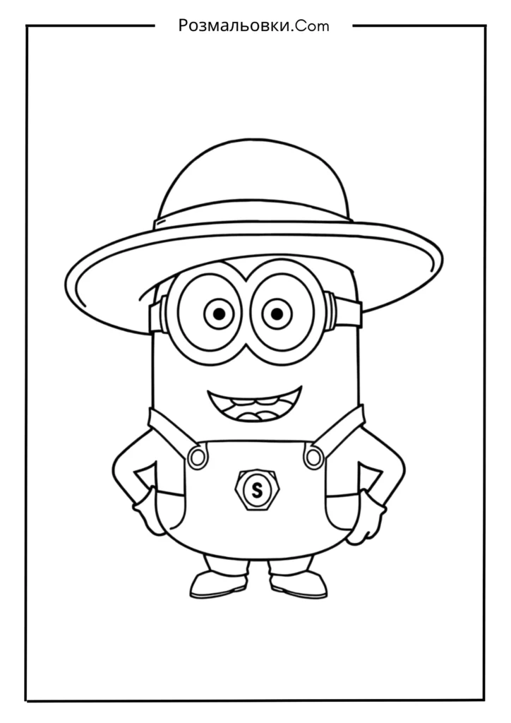 Міньйон у капелюсі