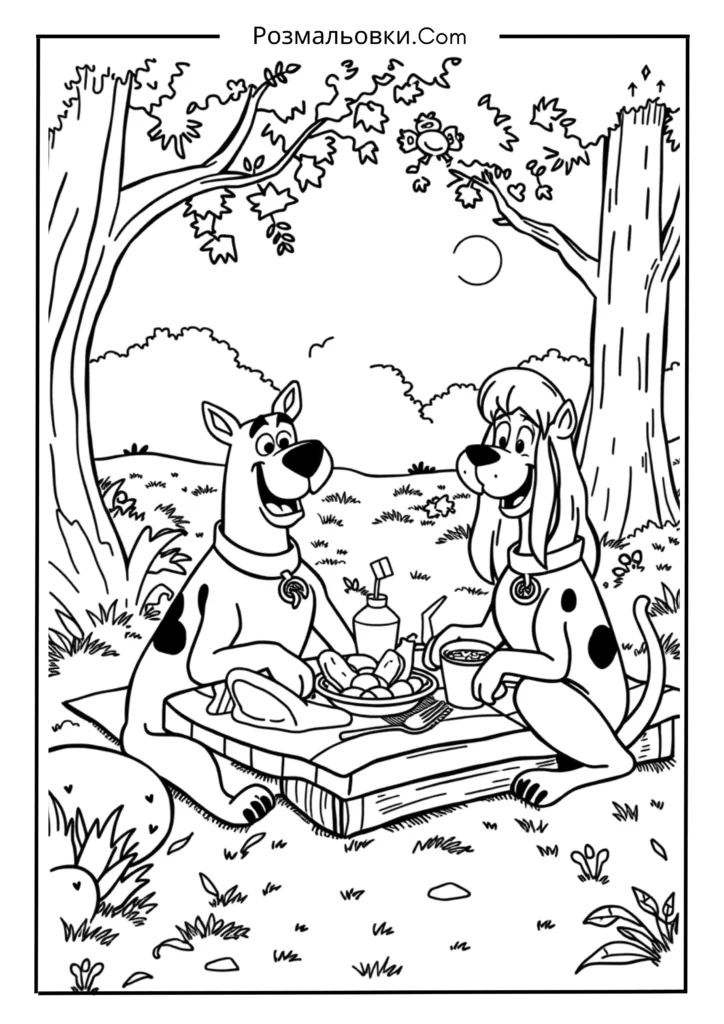 Скуби Ду на пикнике