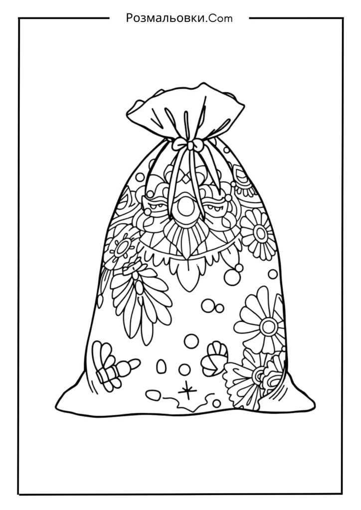 Сумка на шнурку