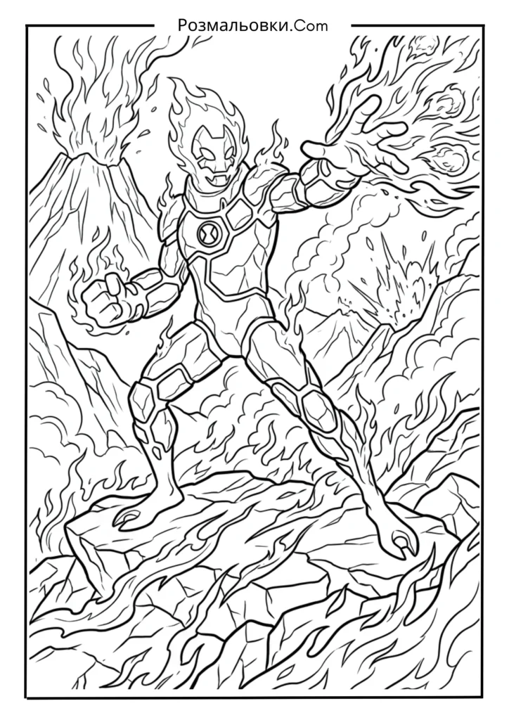 Бен 10 прибулець Heatblast