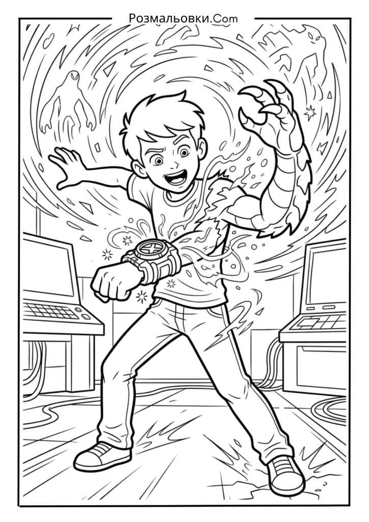  Бен 10 трансформація