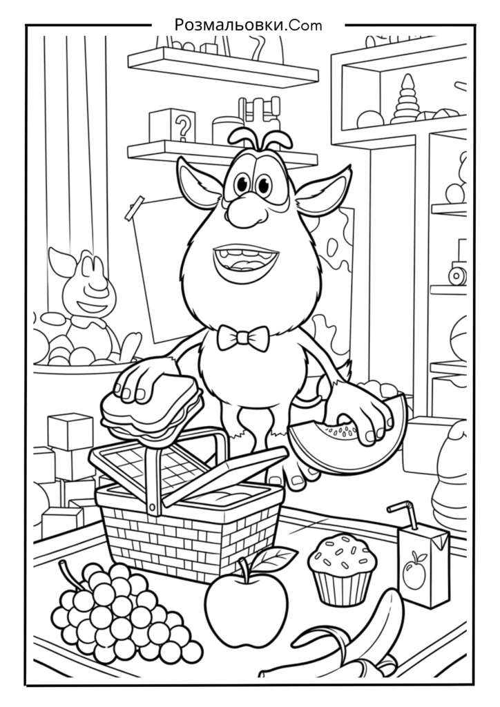 Буба з їжею