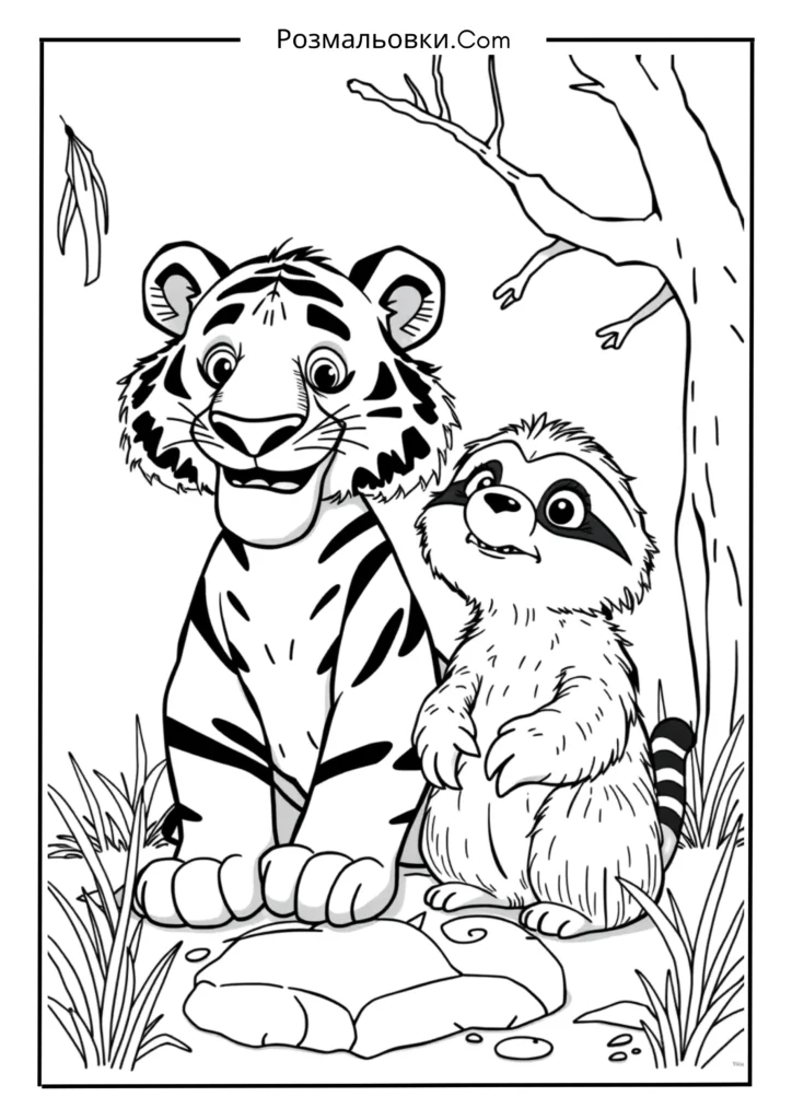 Льодовиковий період розмальовка – 16 найкращих ідей для дітей 14 Дієго та Сід