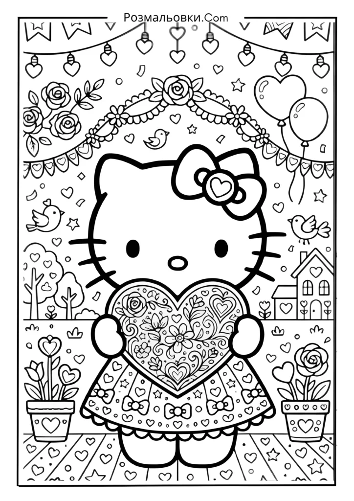 Hello Kitty з серцем
