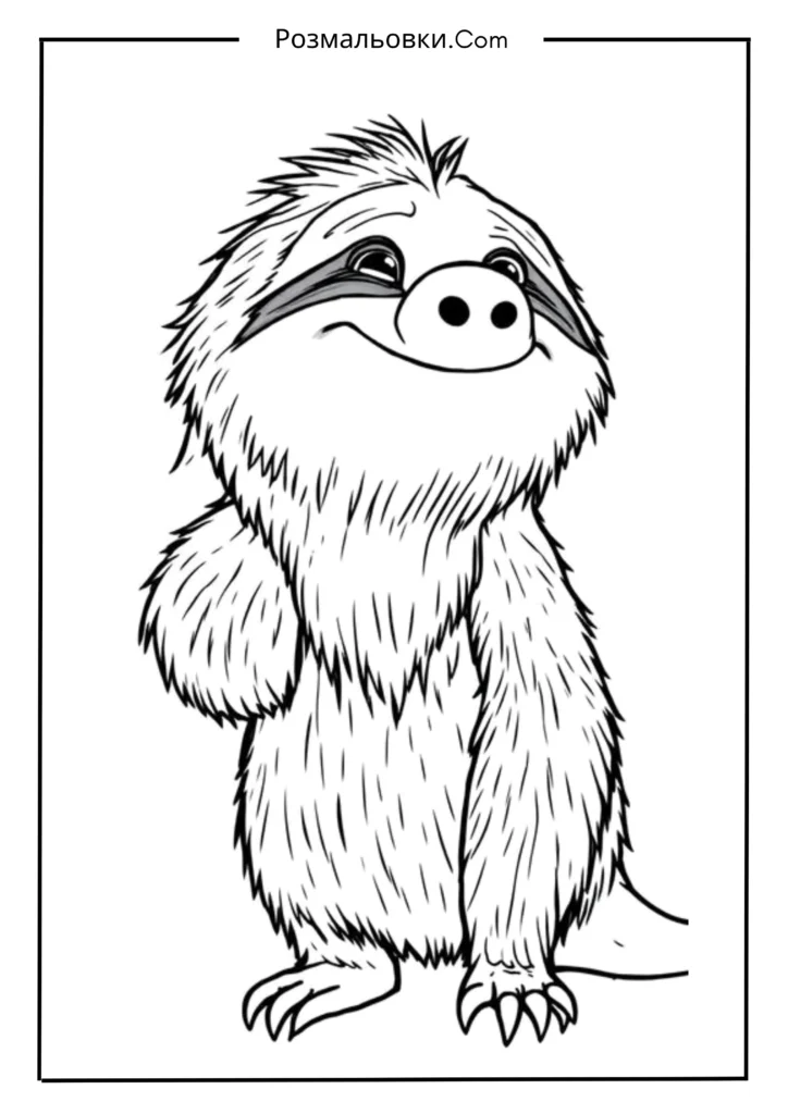 Льодовиковий період розмальовка – 16 найкращих ідей для дітей 10 Кумедний Сід