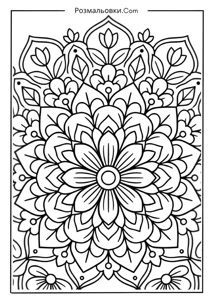 Квіткова мандала