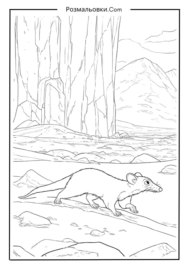 Льодовиковий період розмальовка – 16 найкращих ідей для дітей 8 Льодовиковий пейзаж